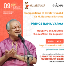 Load image into Gallery viewer, ‘Discover the Performer in You'  Carnatic Summer Camp 2025