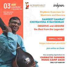 Load image into Gallery viewer, ‘Discover the Performer in You'  Carnatic Summer Camp 2025