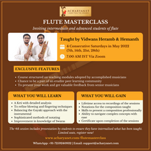 Load image into Gallery viewer, Flute Masterclass - Taught by Vidwans Heramb & Hemanth